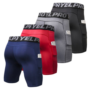 Mens Compression Shorts (4 Pack)