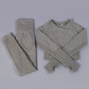 Long Sleeve & High Waisted Legging Set