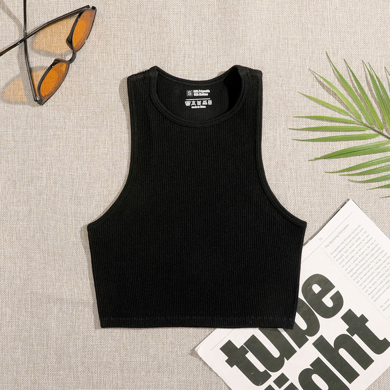 Rib-Knit Crop Top