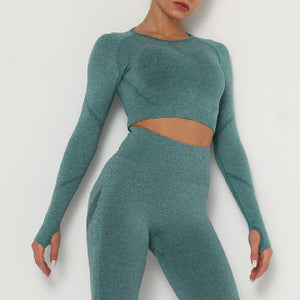 Long Sleeve Crop Top