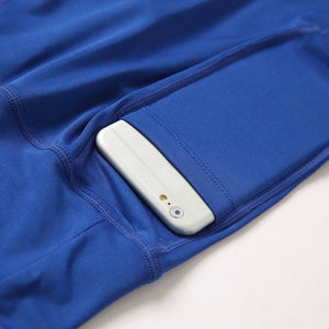 Compression Shorts With Phone Pocket