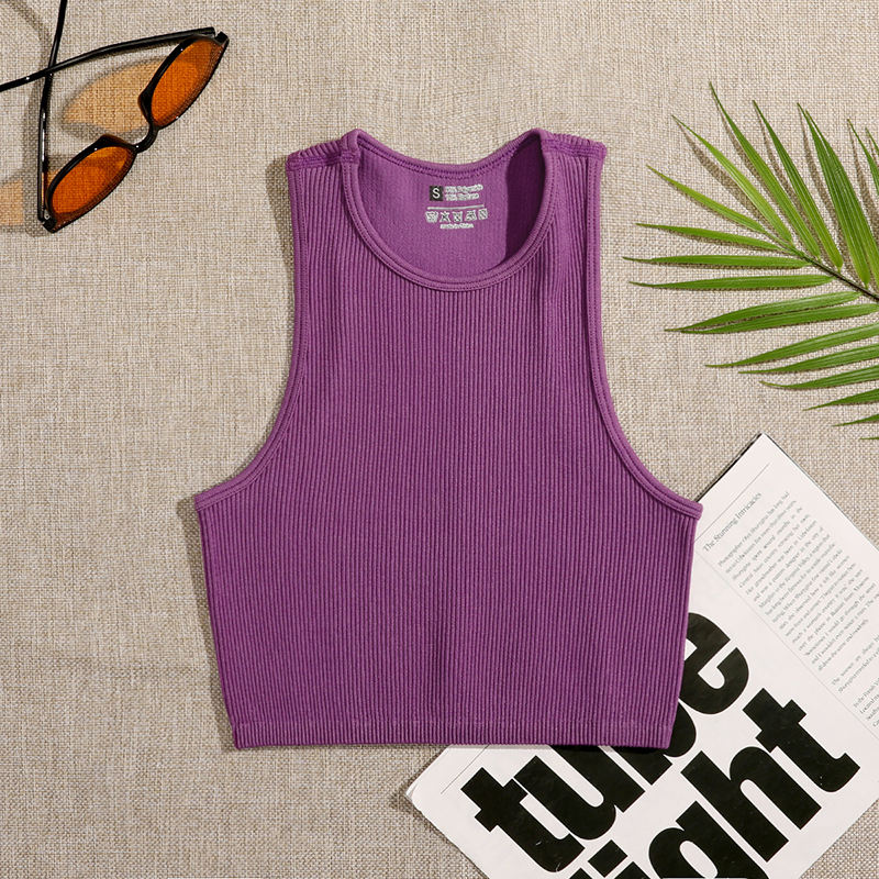 Rib-Knit Crop Top