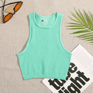 Rib-Knit Crop Top