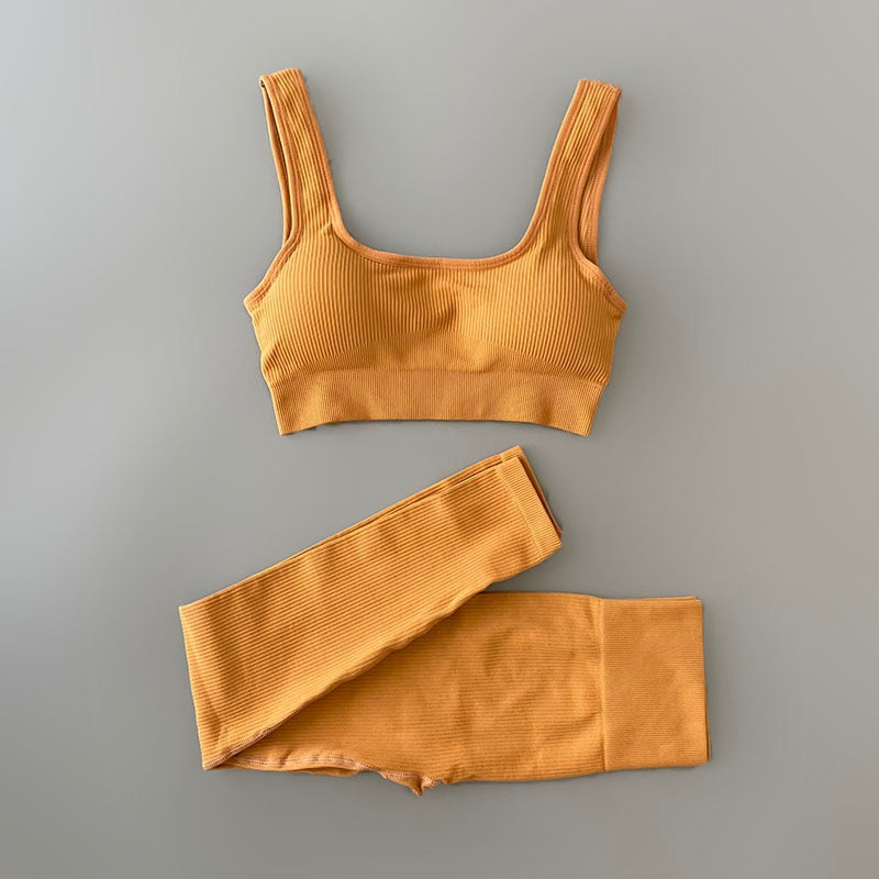 Ribbed Yoga Set