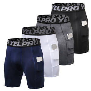 Mens Compression Shorts (4 Pack)