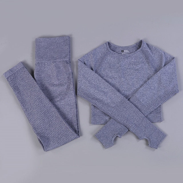 Long Sleeve & High Waisted Legging Set