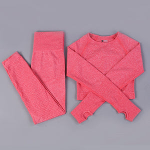 Long Sleeve & High Waisted Legging Set