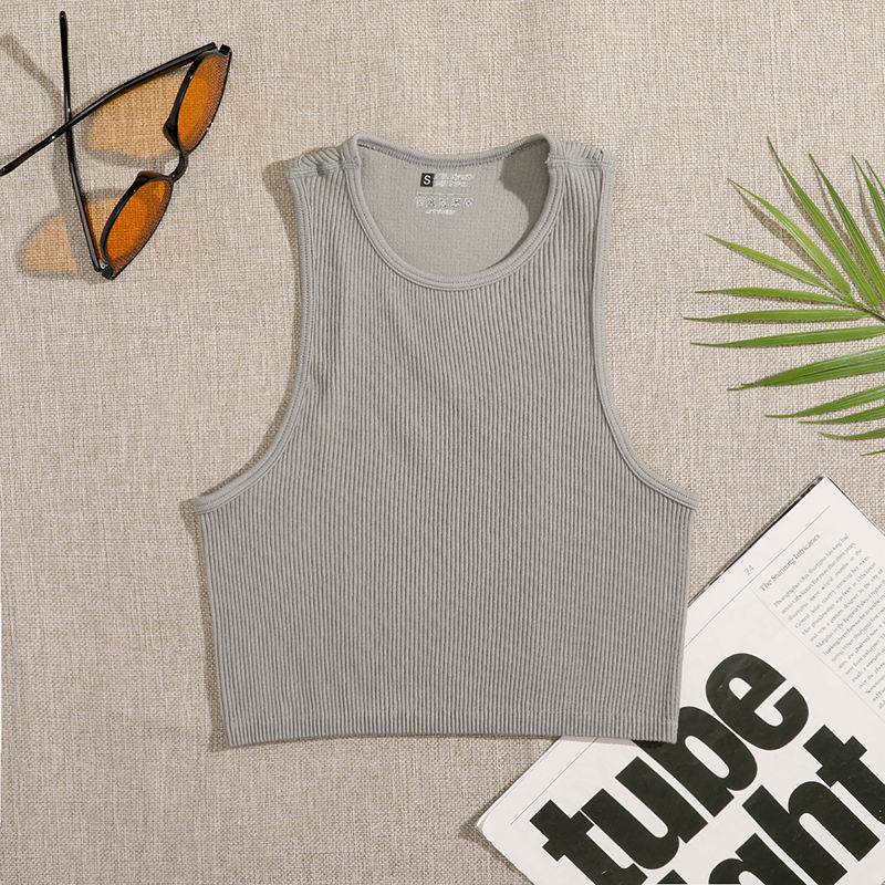 Rib-Knit Crop Top
