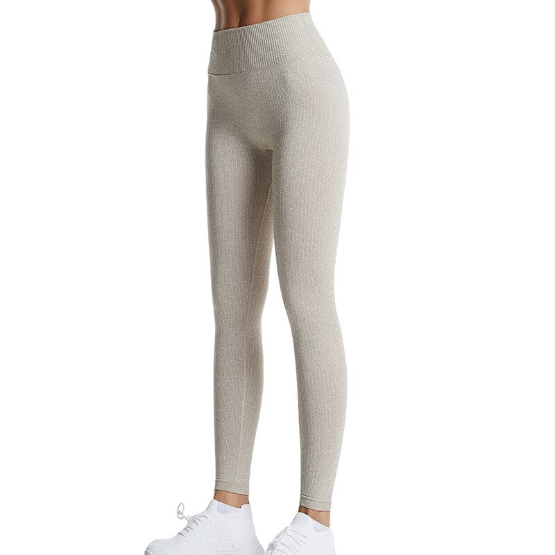 Long Sleeve Crop Top/High Waisted Leggings