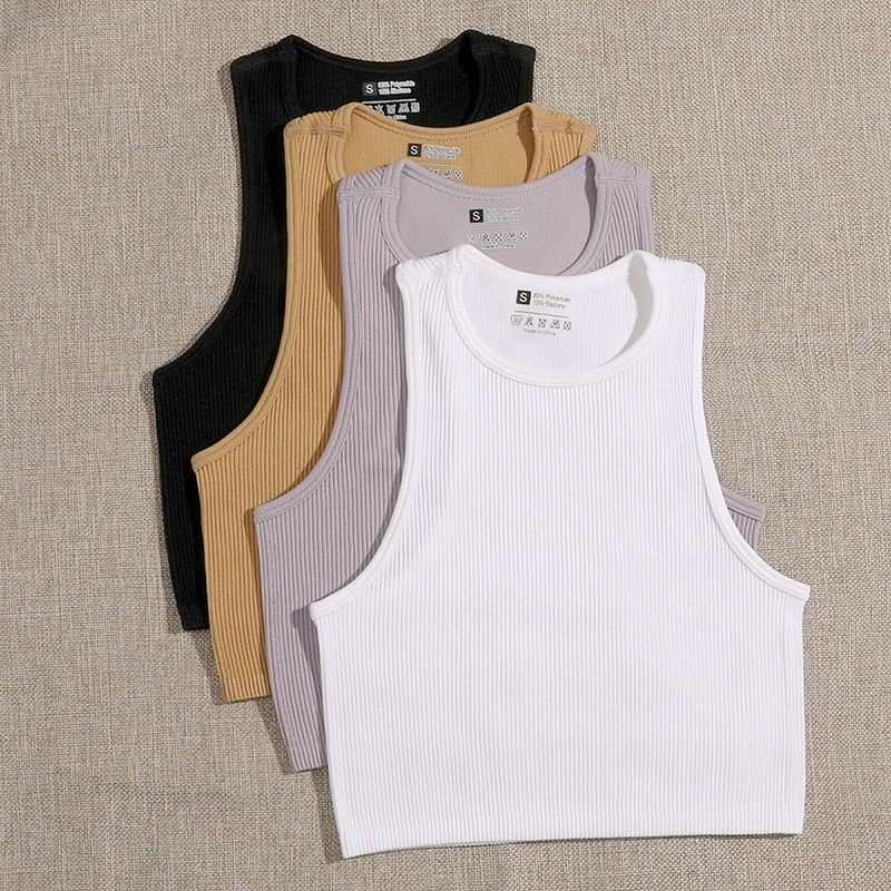 Rib-Knit Crop Top