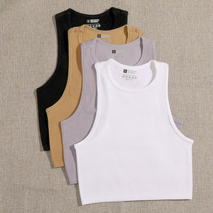 Rib-Knit Crop Top