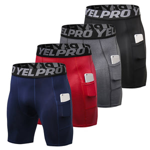 Mens Compression Shorts (4 Pack)