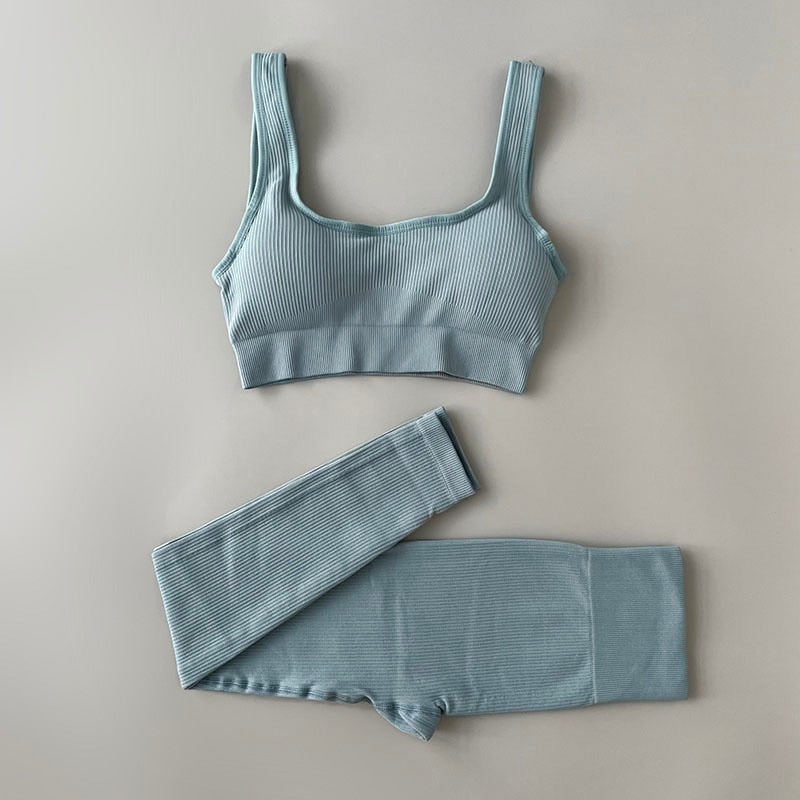 Ribbed Yoga Set