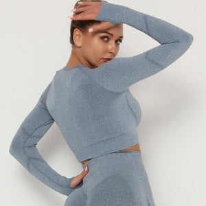 Long Sleeve Crop Top
