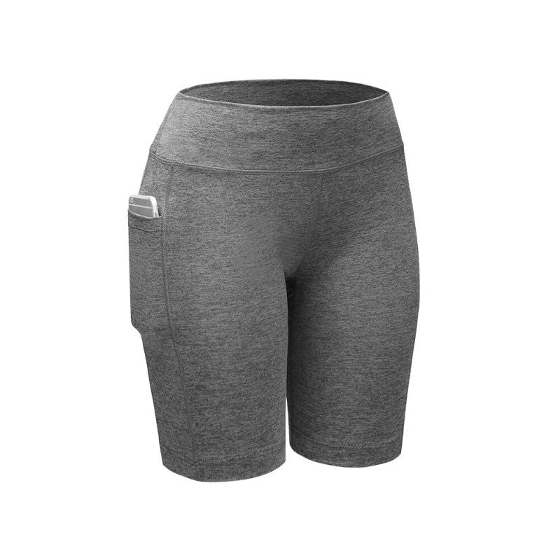 Compression Shorts With Phone Pocket