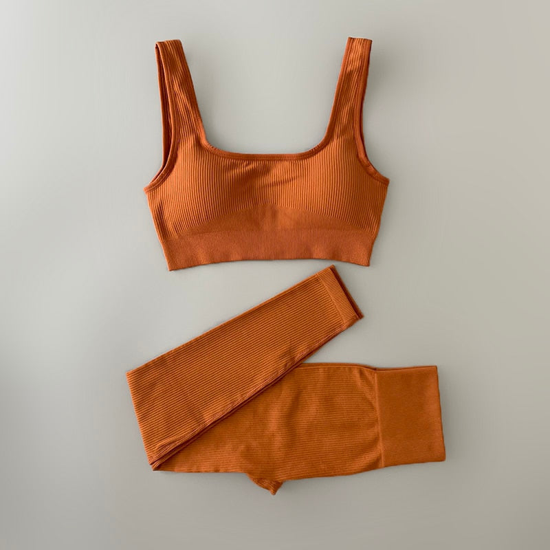 Ribbed Yoga Set