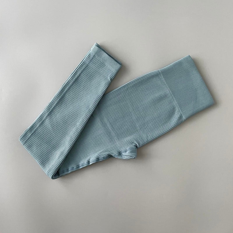 Ribbed High Waisted Leggings
