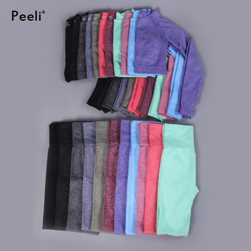 Long Sleeve & High Waisted Legging Set