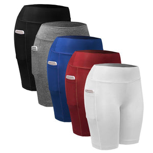 Compression Shorts With Phone Pocket