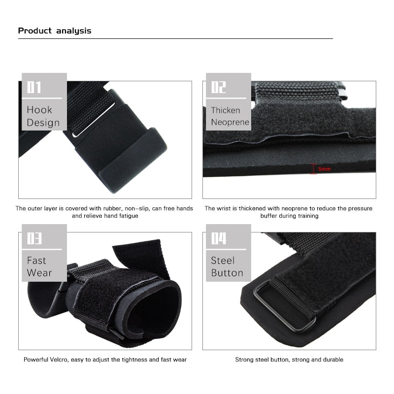 Wrist Wraps With Hook