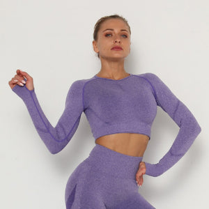 Long Sleeve Crop Top