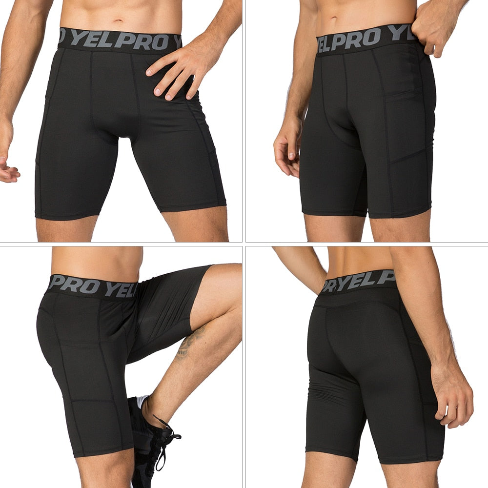 Mens Compression Shorts (4 Pack)
