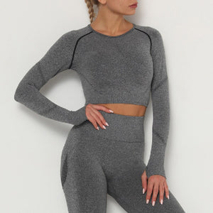 Long Sleeve Crop Top