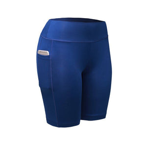 Compression Shorts With Phone Pocket