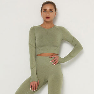 Long Sleeve Crop Top