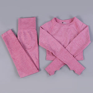Long Sleeve & High Waisted Legging Set