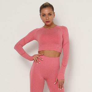 Long Sleeve Crop Top