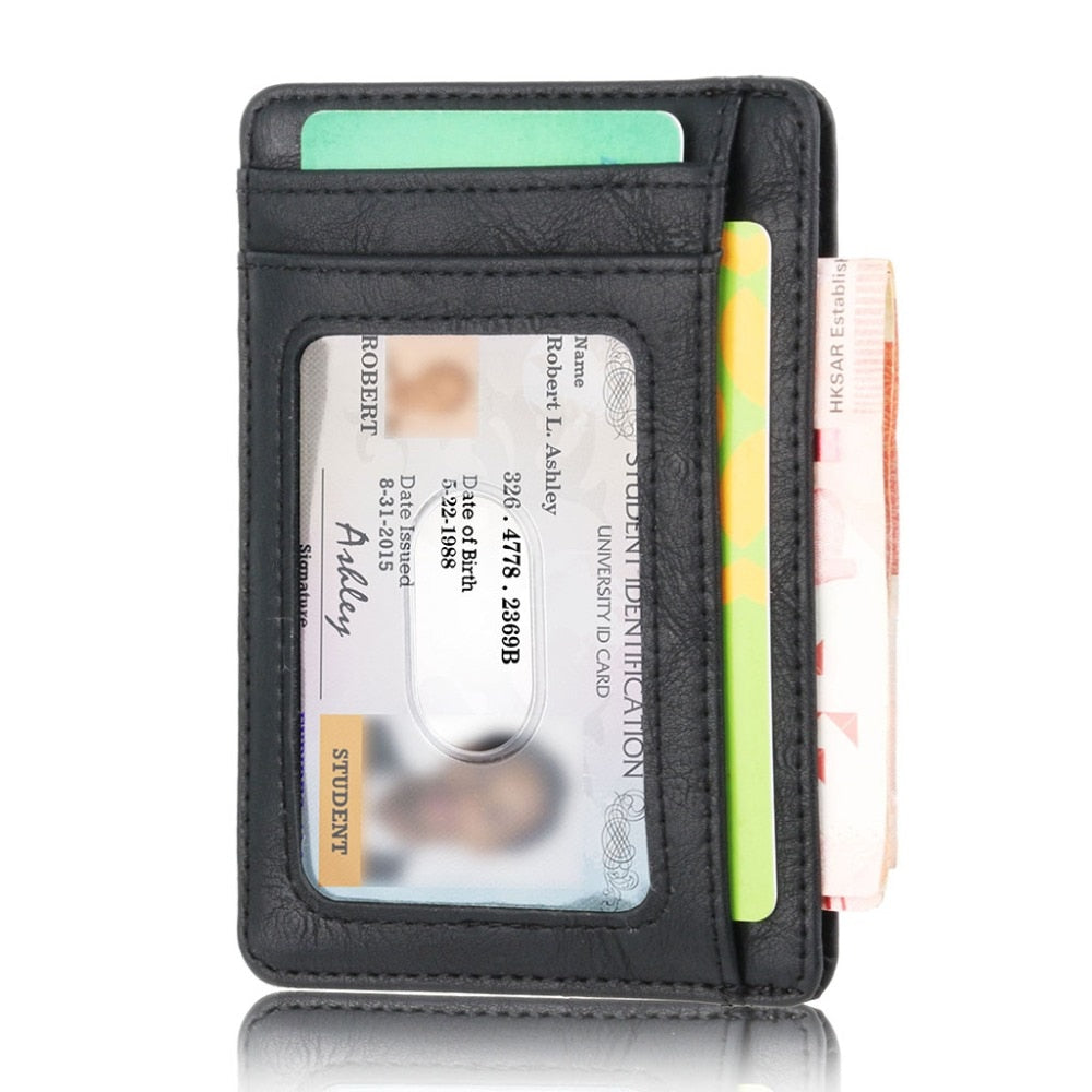 RFID Blocking Slim Wallet