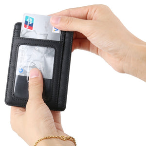 RFID Blocking Slim Wallet