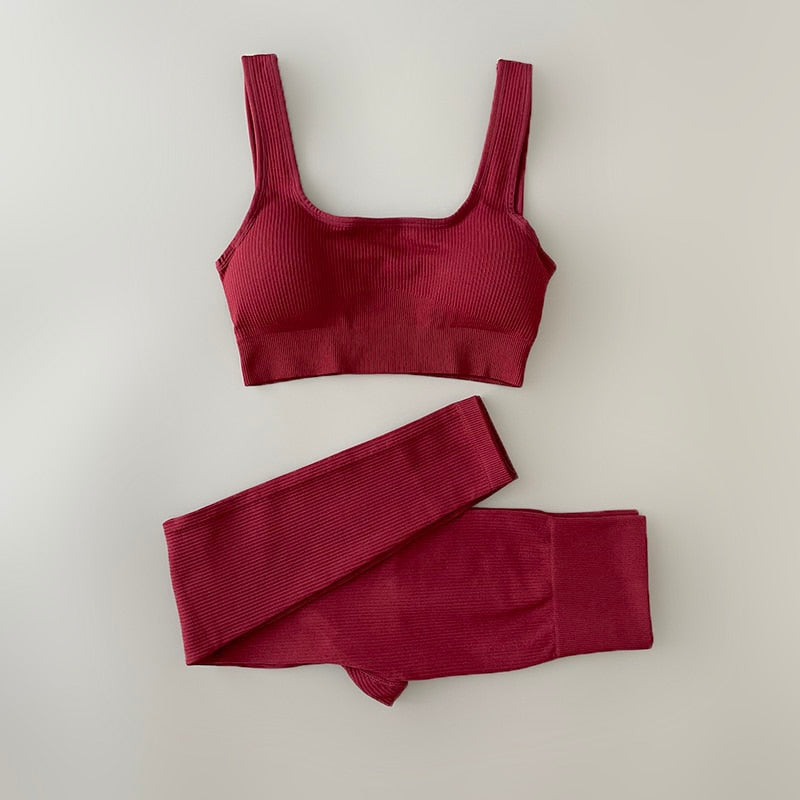 Ribbed Yoga Set