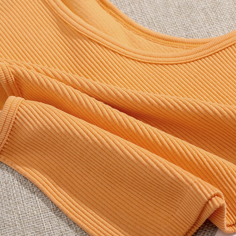 Rib-Knit Crop Top