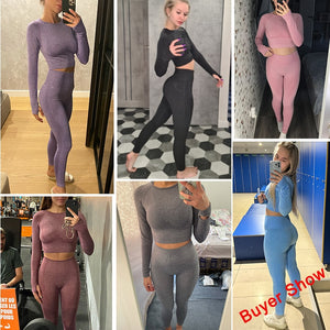 Long Sleeve & High Waisted Legging Set