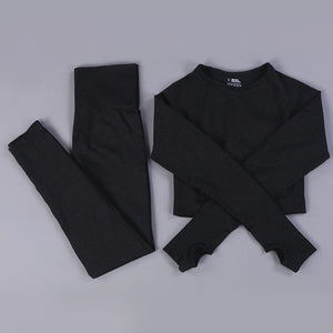 Long Sleeve & High Waisted Legging Set