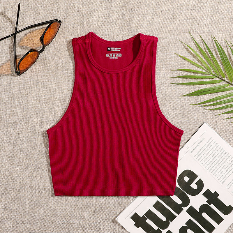 Rib-Knit Crop Top