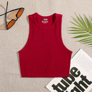 Rib-Knit Crop Top