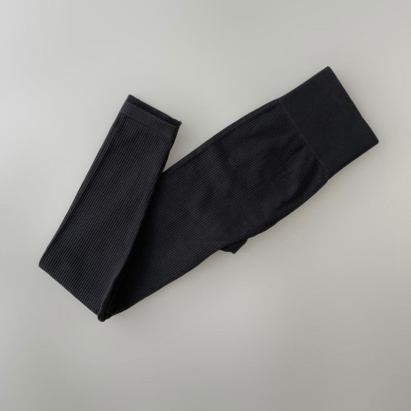 Ribbed High Waisted Leggings
