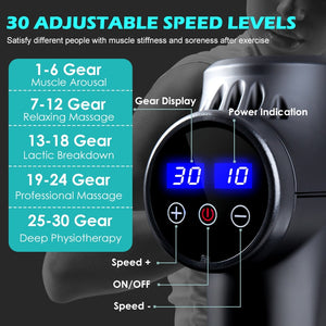 LCD Massage Gun