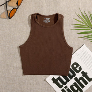 Rib-Knit Crop Top