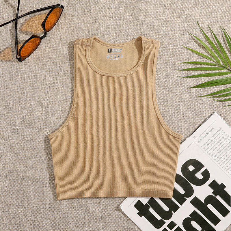 Rib-Knit Crop Top