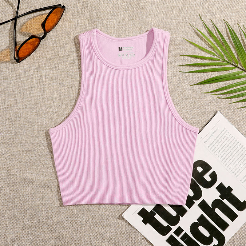 Rib-Knit Crop Top