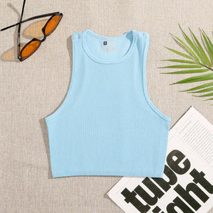 Rib-Knit Crop Top