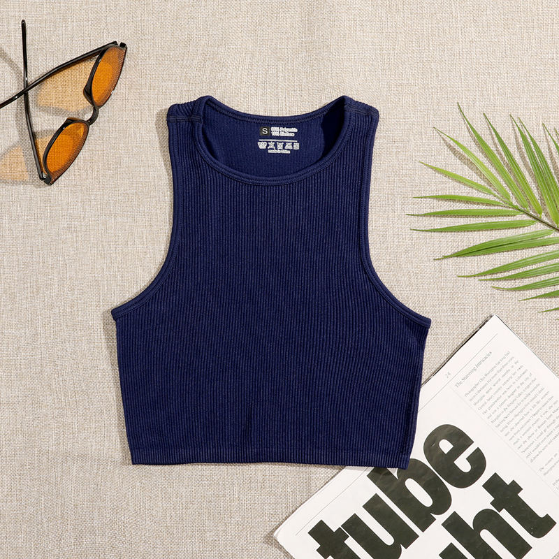 Rib-Knit Crop Top