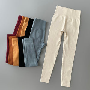 Ribbed High Waisted Leggings