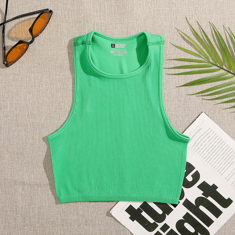 Rib-Knit Crop Top
