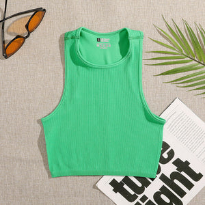 Rib-Knit Crop Top