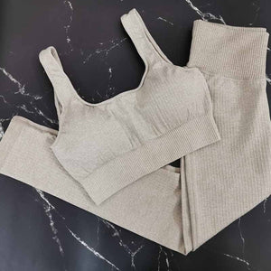 2 Piece Legging/Biker Short & Top Set